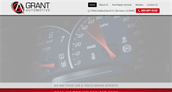 Desktop Screenshot of grantautomotive.net
